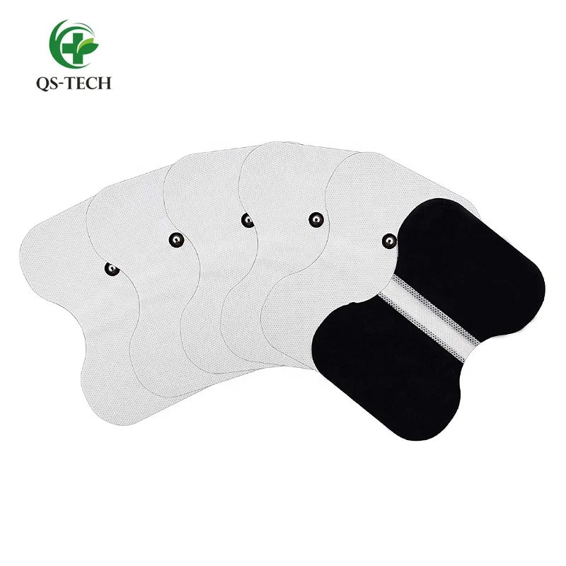 10x15cm Large Wired Physical Therapy Electrode Gel Pad For Medical