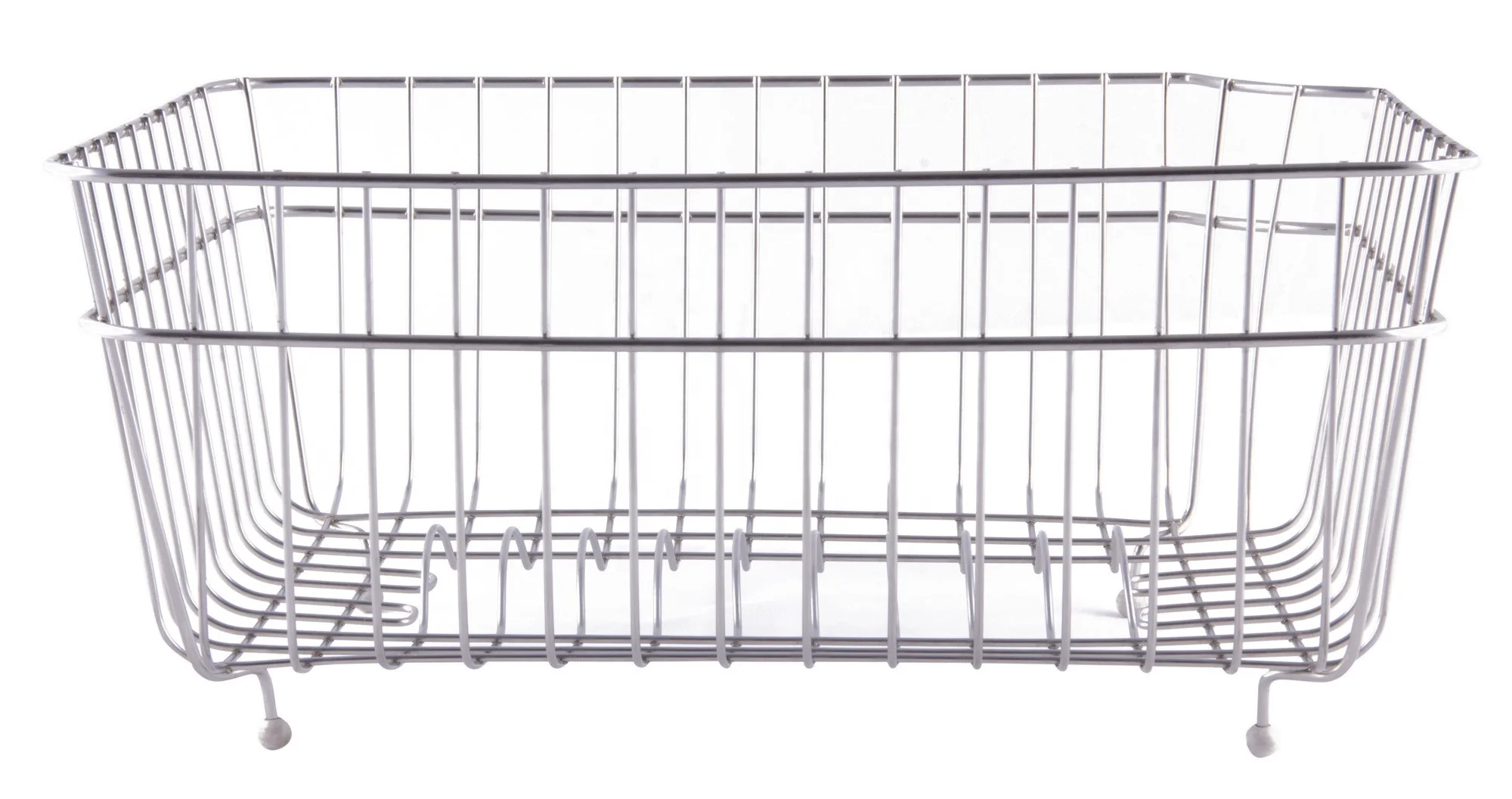 High Quality Little Grey Wire Mesh Storager Metal Receive Basket/metal