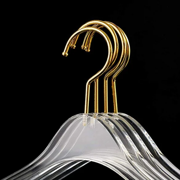 Custom Acrylic Bulk Clothes Hanger Full Dress Business Suit Hangers For Bride And Groom Buy