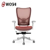 mesh seat ergonomic computer mobile low back mesh office chair produced by Guangzhou WOS furniture factory
