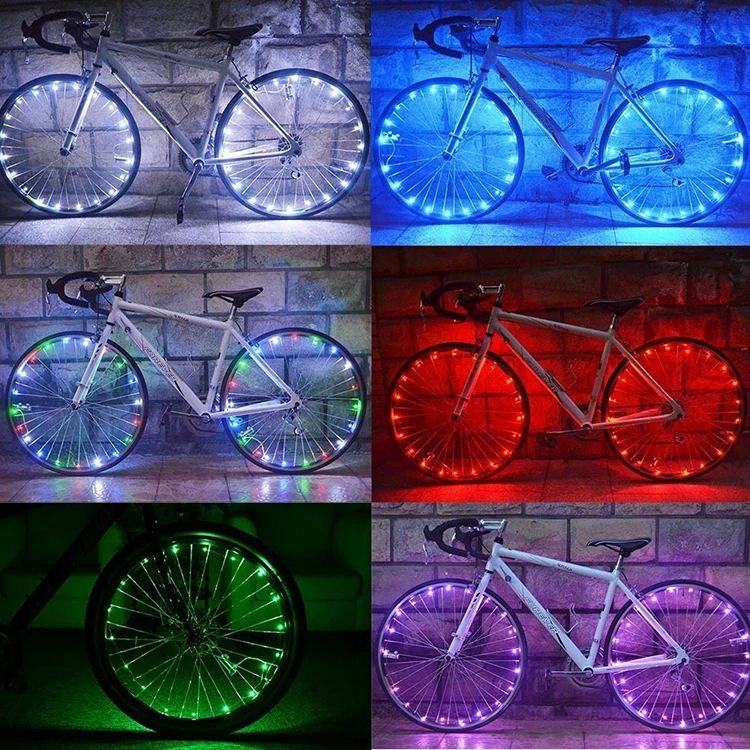 3d Bicycle Spoke Led Lights,Rim Tire Wheel