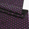 Knitted elegant dress use sequin sari stretch metallic dye chiffon fabric