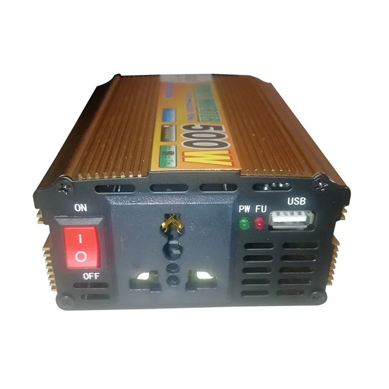 500w 12vdc To 220vac Auto Inverter Dc To Ac 500w 12v/24v/48v Solar