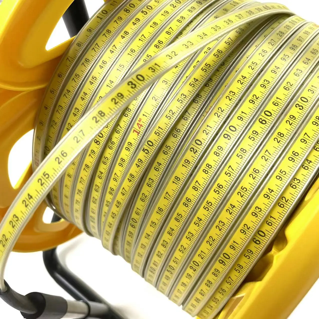 500-meter-long-range-metal-disc-wheel-steel-ruler-water-level-gauge