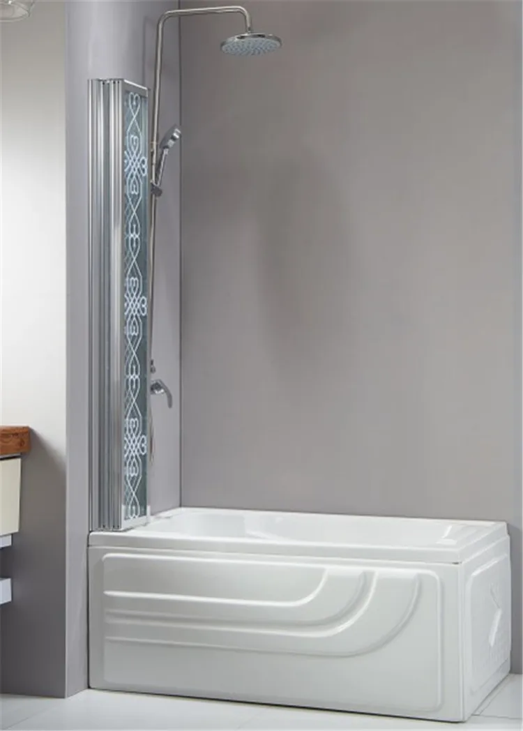 Glass Door Rectangle Shower Room Folding Shower Enclosure Corner