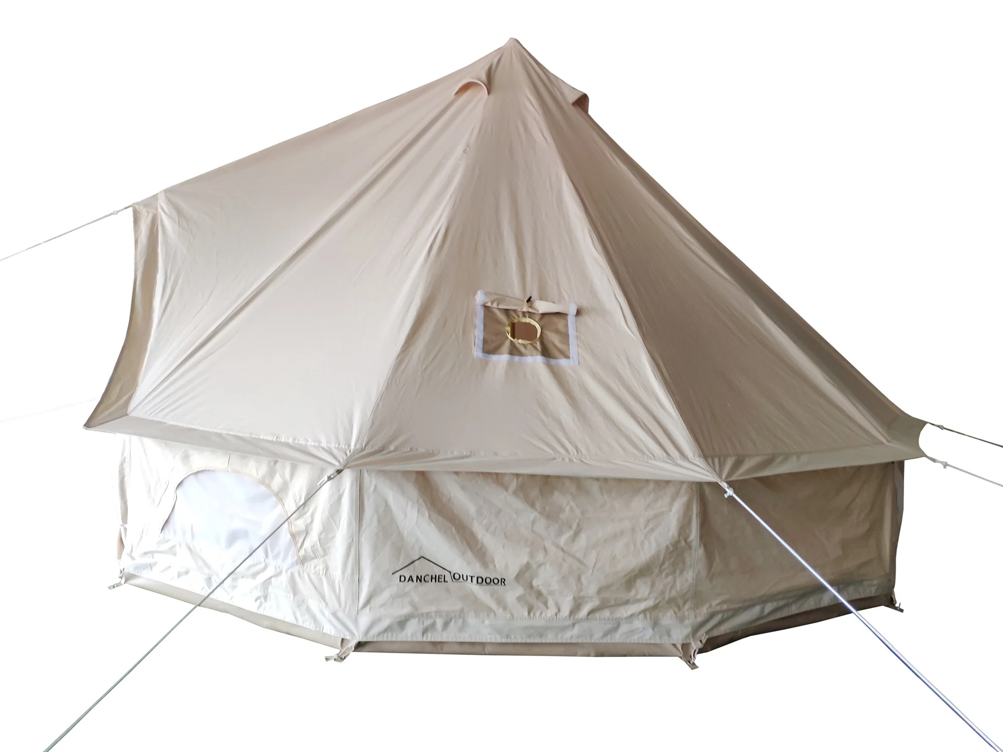 Top and Wall DANCHEL Cotton Bell Tent with Two Stove Jacket