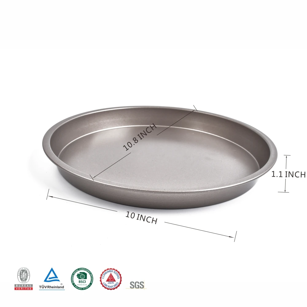 Nonstick 12inch Deep Dish Pizza Pan Scratch Resistant Pizza Baking Pan