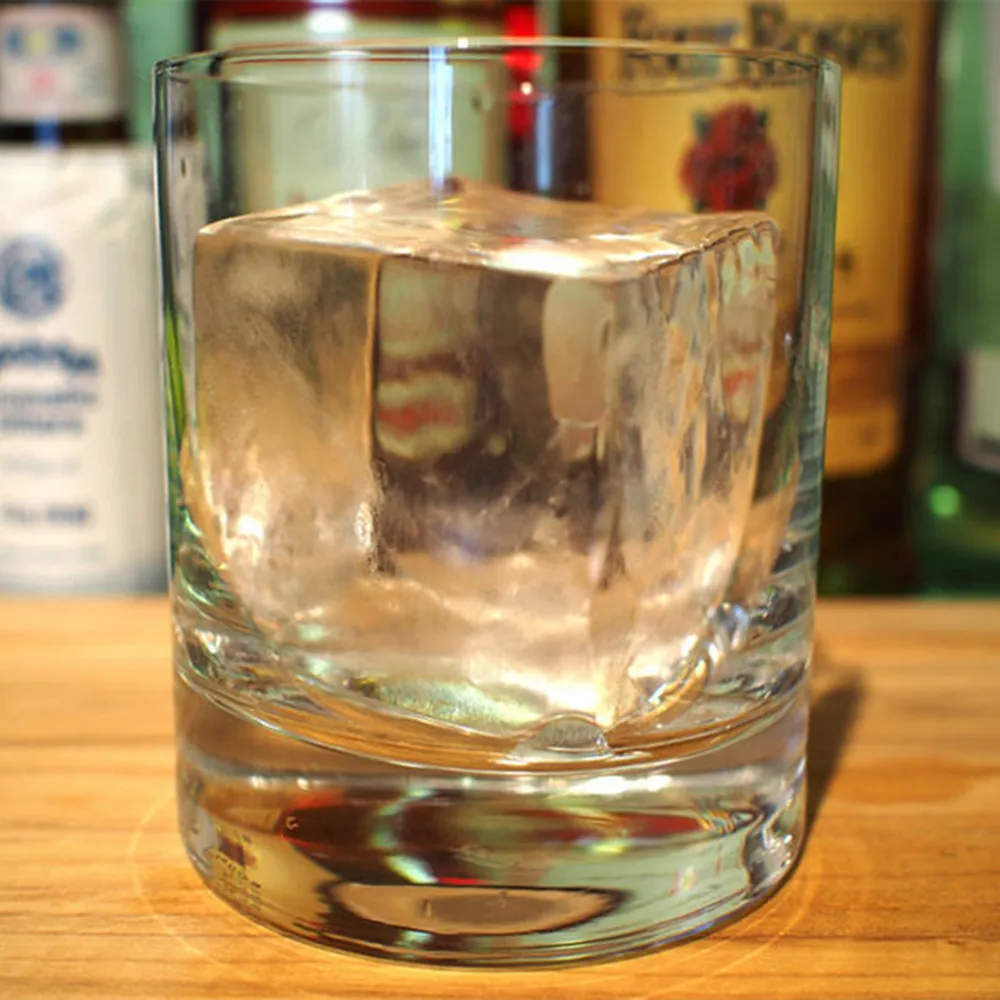 Bhd Custom Logo Bpa Free Clear Cube Ice Duo Mold Clear Ice Square Tray