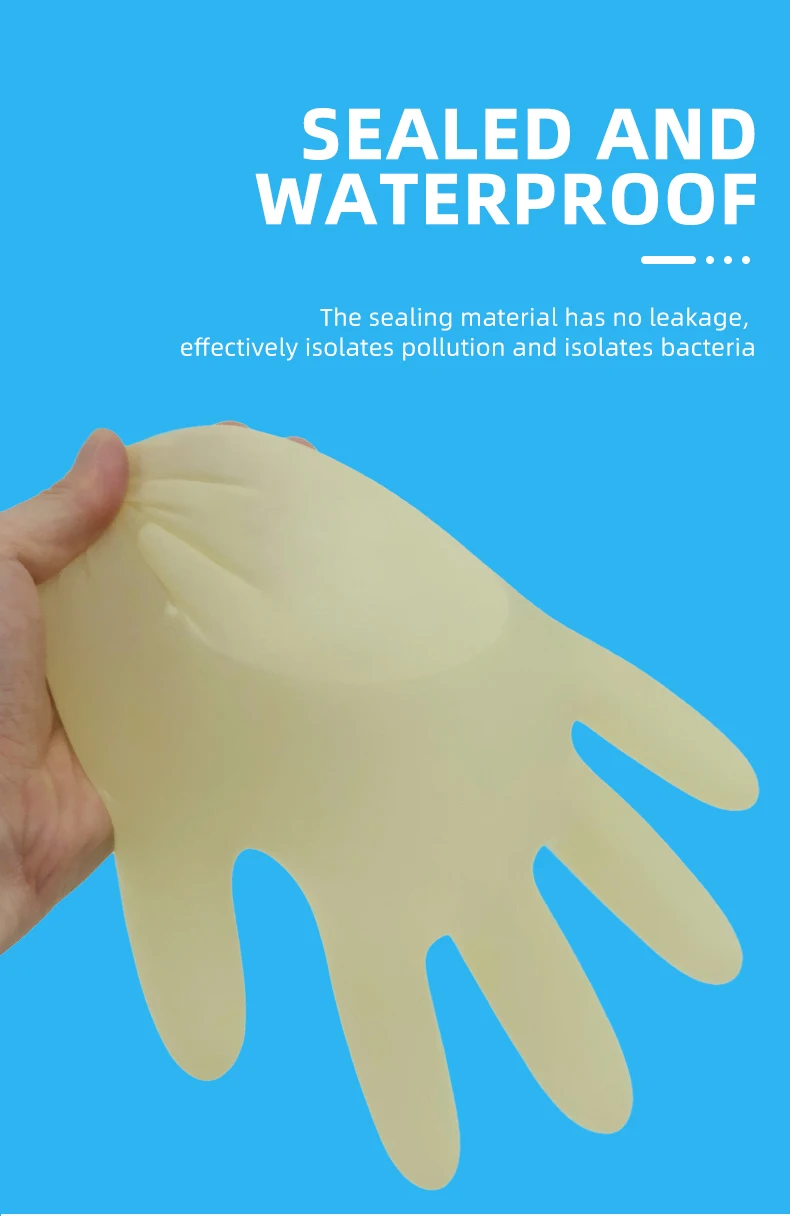 Cheap Disposable Latex Gloves Powder Free Examination Gloves Food Grade