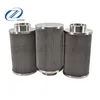 Micro folding small filter element folding wave page filter element metal stainless steel 304 316 material train power filter el