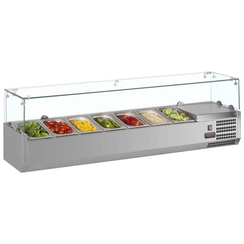 Stainless Steel Table Top Chiller Salad Buffet Display Buy Salad Bar