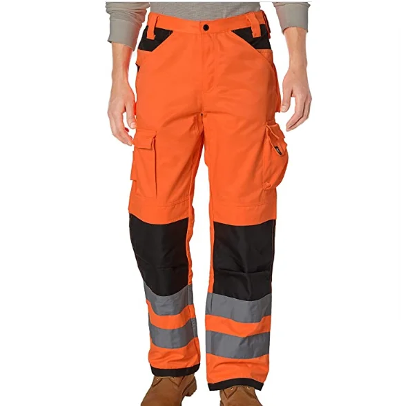 hi vis cargo work pants