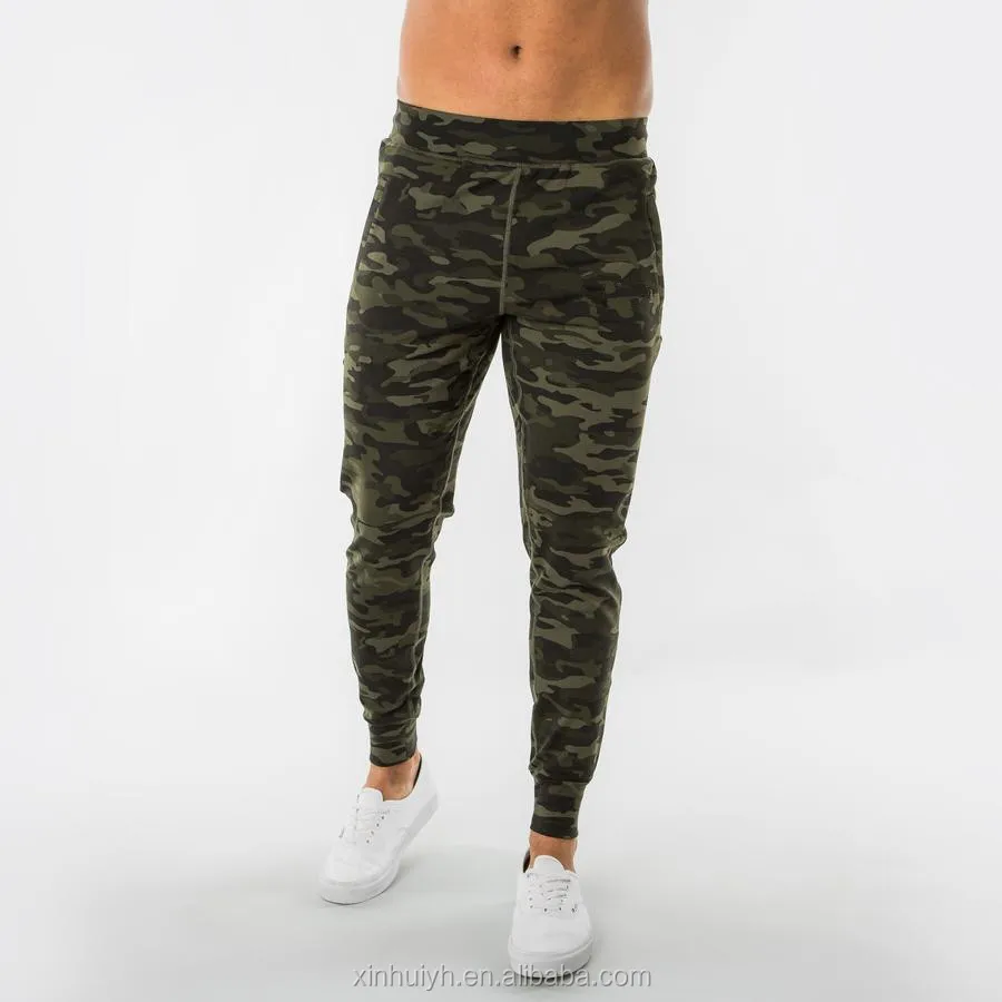 mens camo workout pants