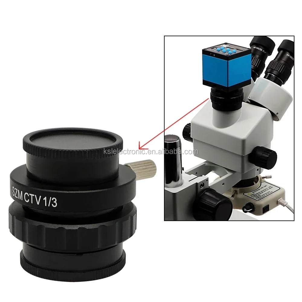 0.3x 0.5x 1x C Mount Lens Adapter Szmctv 1/2 1/3 1x Adapter For Simul