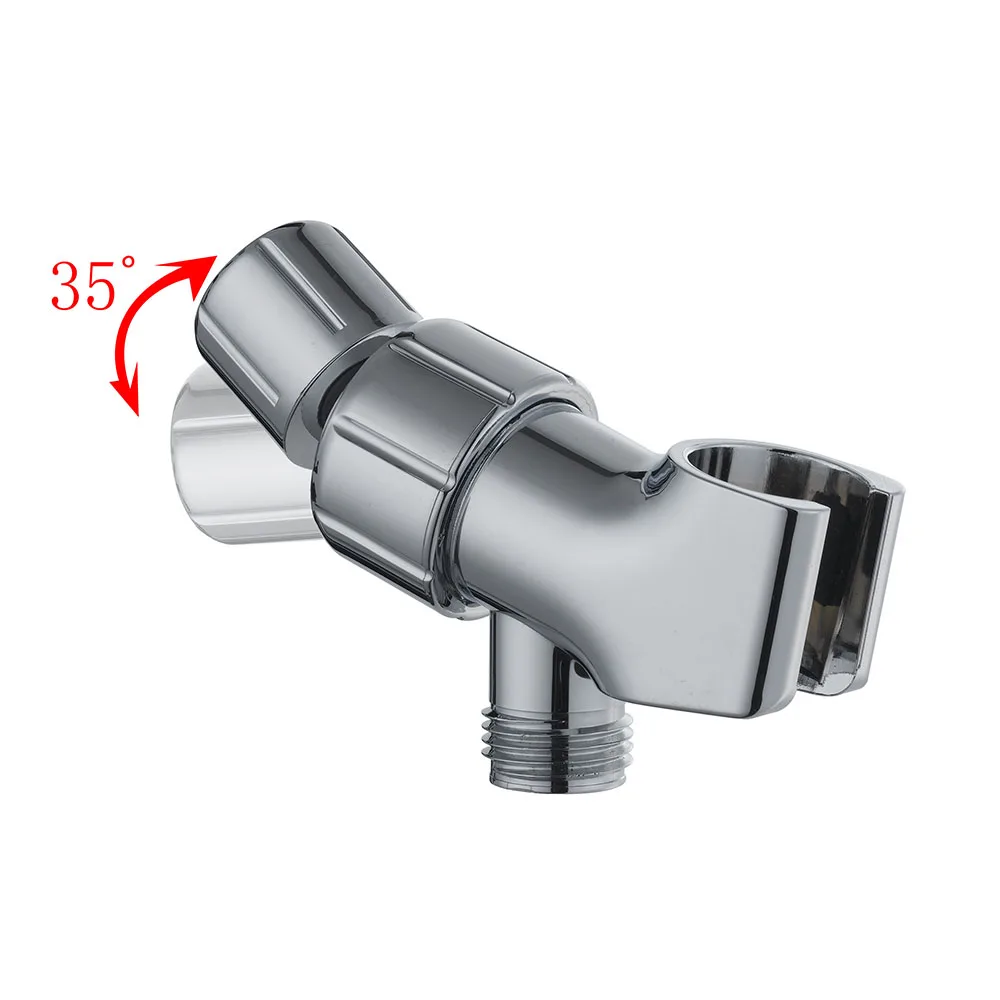 Adjustable Shower Arm Bracket Spa Hand Shower Wall Mount Bracket Bath