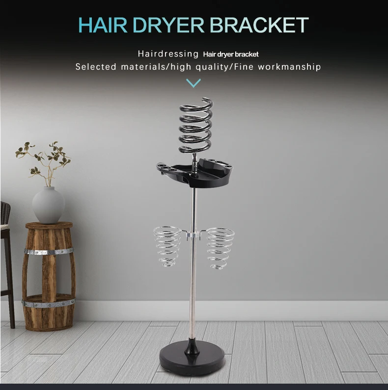 multifunctional  hair dryer stand with plate for hair dryer hair heating toolds
