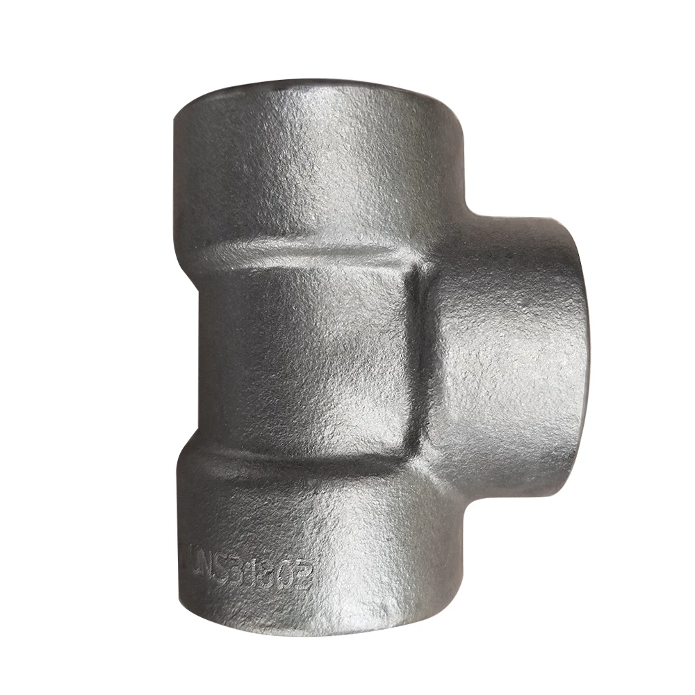 High Pressure Forged Carbon Steel/Stainless Steel Socket Welding Fittings Tee, 3000/6000/9000Lbs