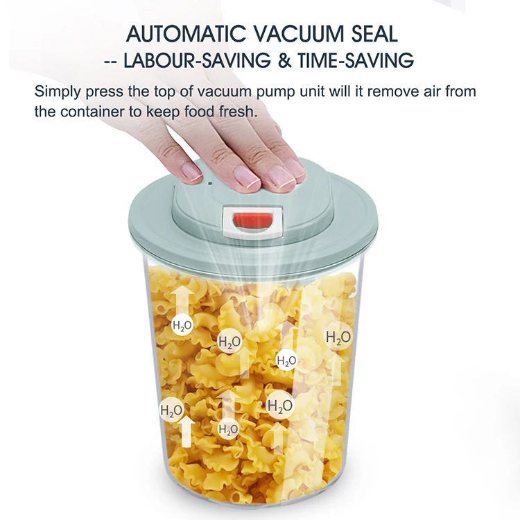 Automatic Vacuum Seal Food Storage Airtight Vacuum Canister Set Buy