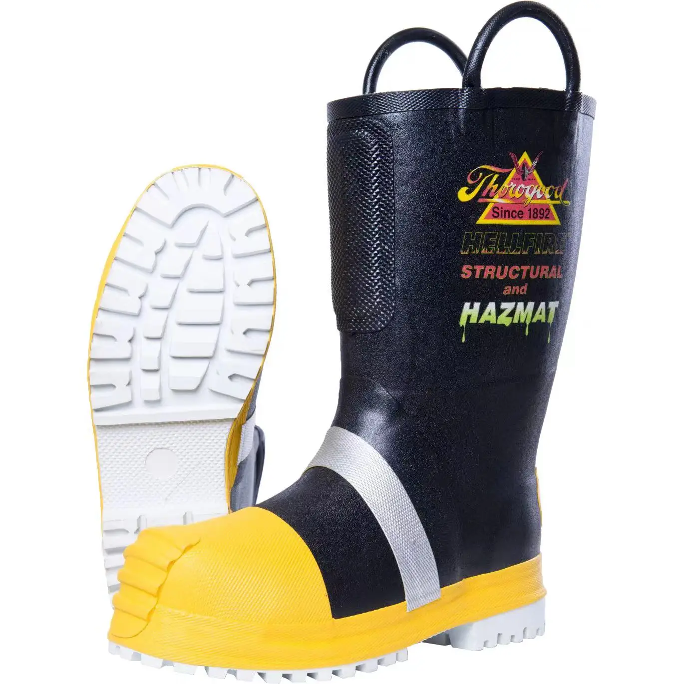 Rain Shoes Fireproof Rubber Pvc Heat Resistant Safety Protective Shoes