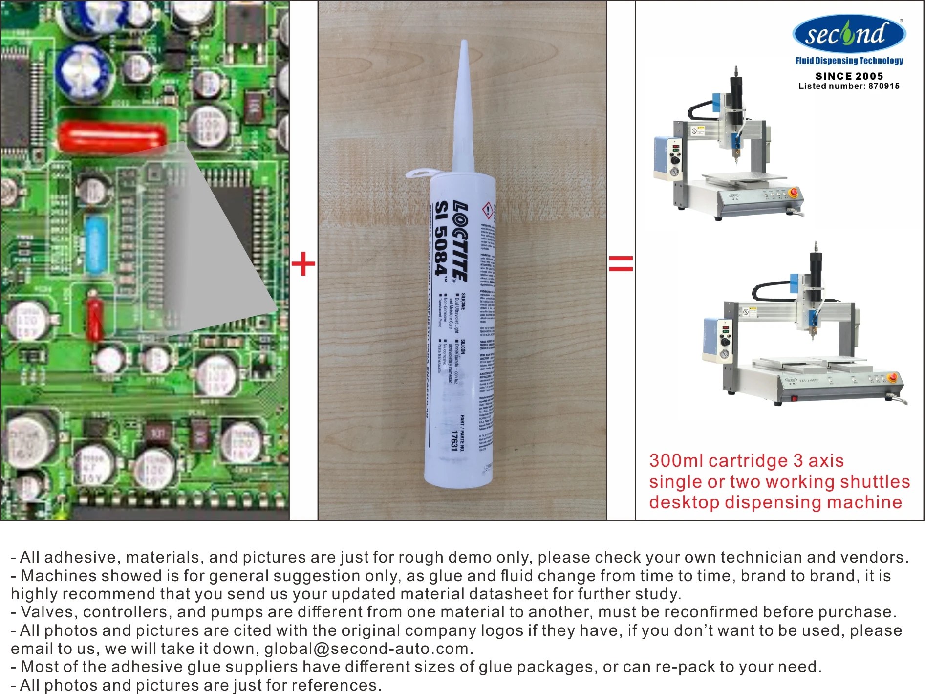 300ml Rtv Silicone Bonding 3 Axis Glue Dispensing Robot With Air