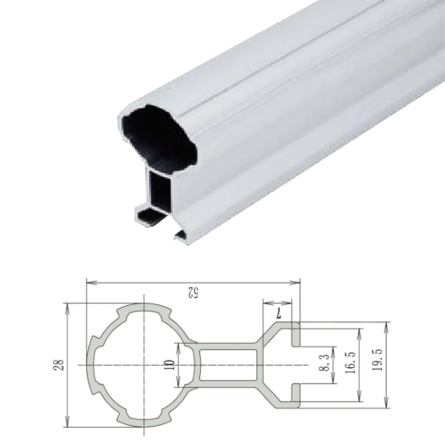 product lean pipe with t slot 28mm aluminum alloy third generation lean pipe accessories connectors workbench turnover-10