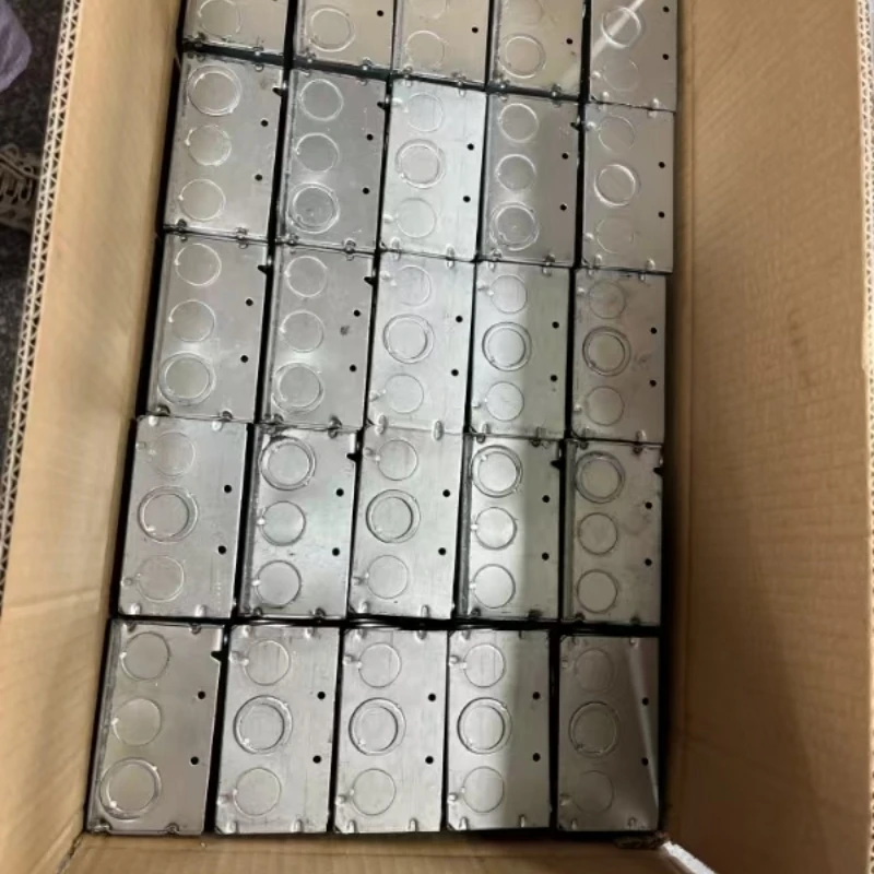 4x4 Square Galvanized Steel Electrical Metal Boxes