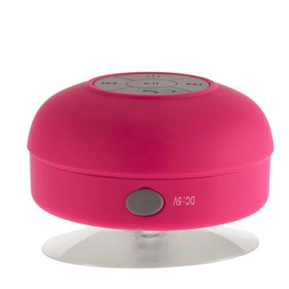 Newest trending BS06 products new arrivals handsfree phone holder mini portable sucker mushroom wireless speaker - ANKUX.COM