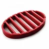 Oval Silicone Roast Rack Turkey Chicken Pork Fish Silicone Roasting Rack Trivet