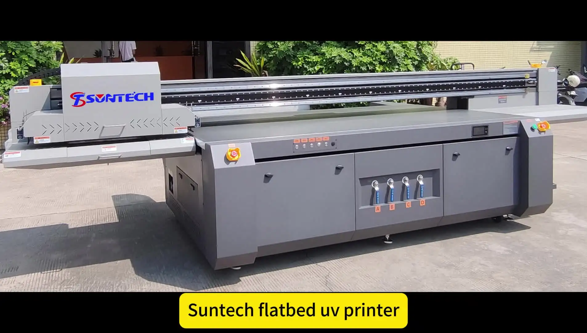 UV Flatbed Printer - 4' X 8' CMYK+UV Inkjet Printer for Vivid