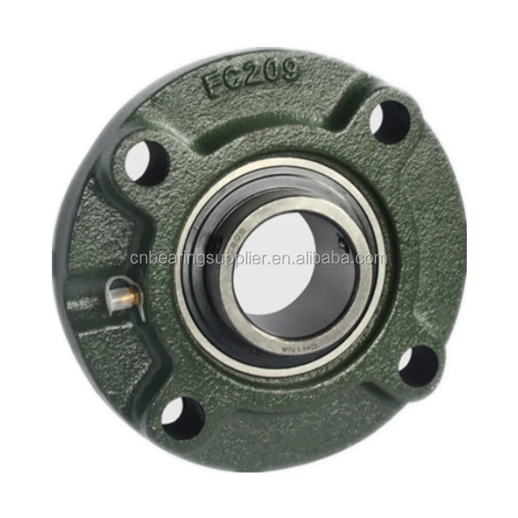 High Precision Pillow Block Bearing Fc209 4 Bolt Circle Flange Bearing