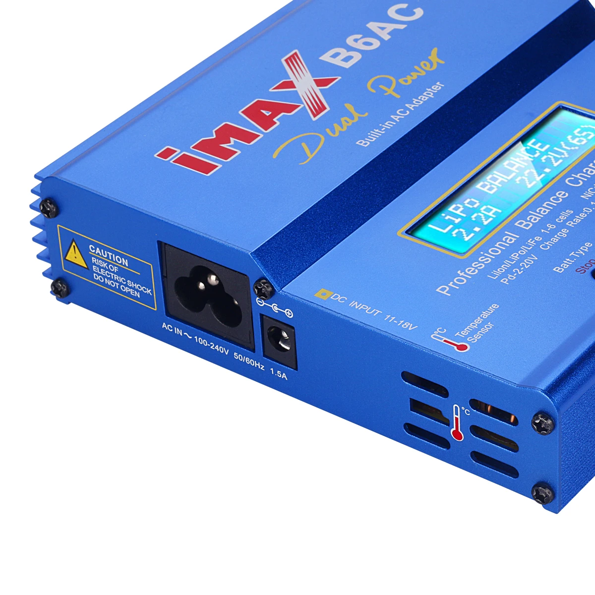 Imax B6ac 80w 6a Lipo Balance Charger Dual Power Rc Lipo Battery