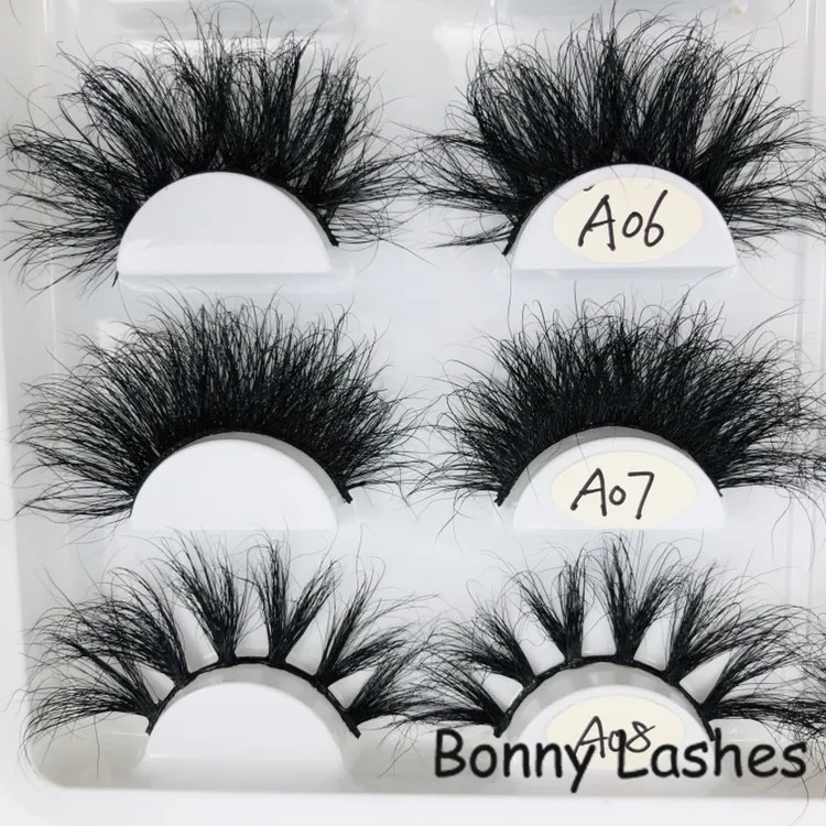 

25mm 3d mink eyelash,10 Pairs
