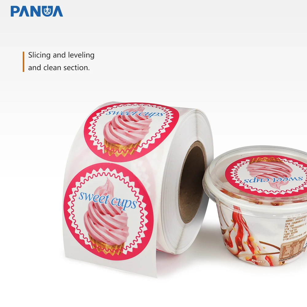 Bottle Seal Sticker Paper Custom Printing Waterproof Blank Food