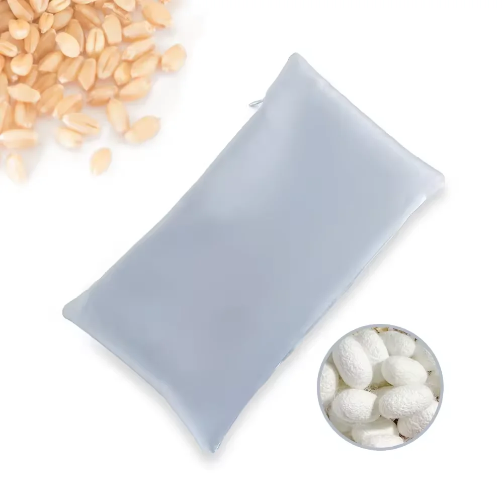 100 Grade 6a Mulberry Silk Eye Pillow Unbleached Cotton Inner Padding