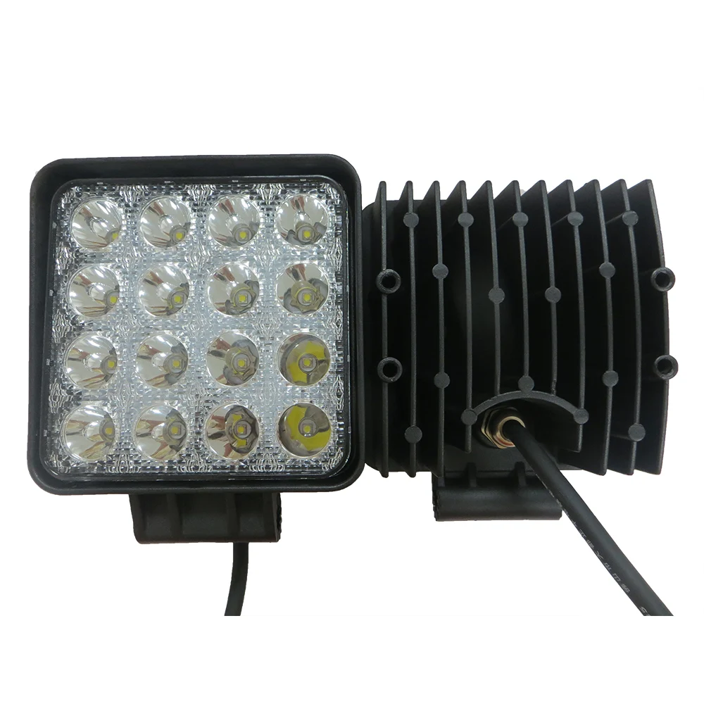 12v car work light 4 inch 48w with truck with creep led bulb car tractor led work light