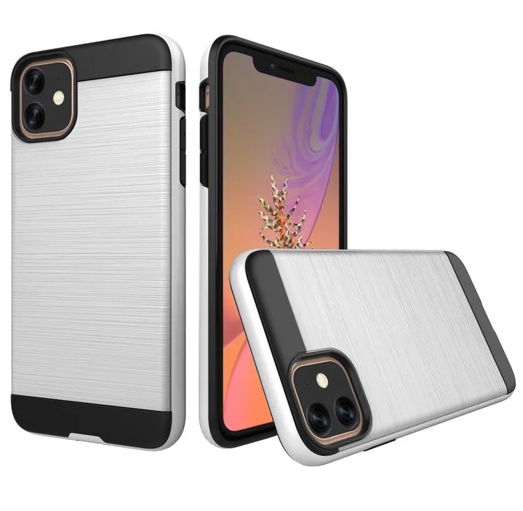 Armor phone case For iPhone 11 Pro Max Army PC TPU Hybrid Cellphone Cover