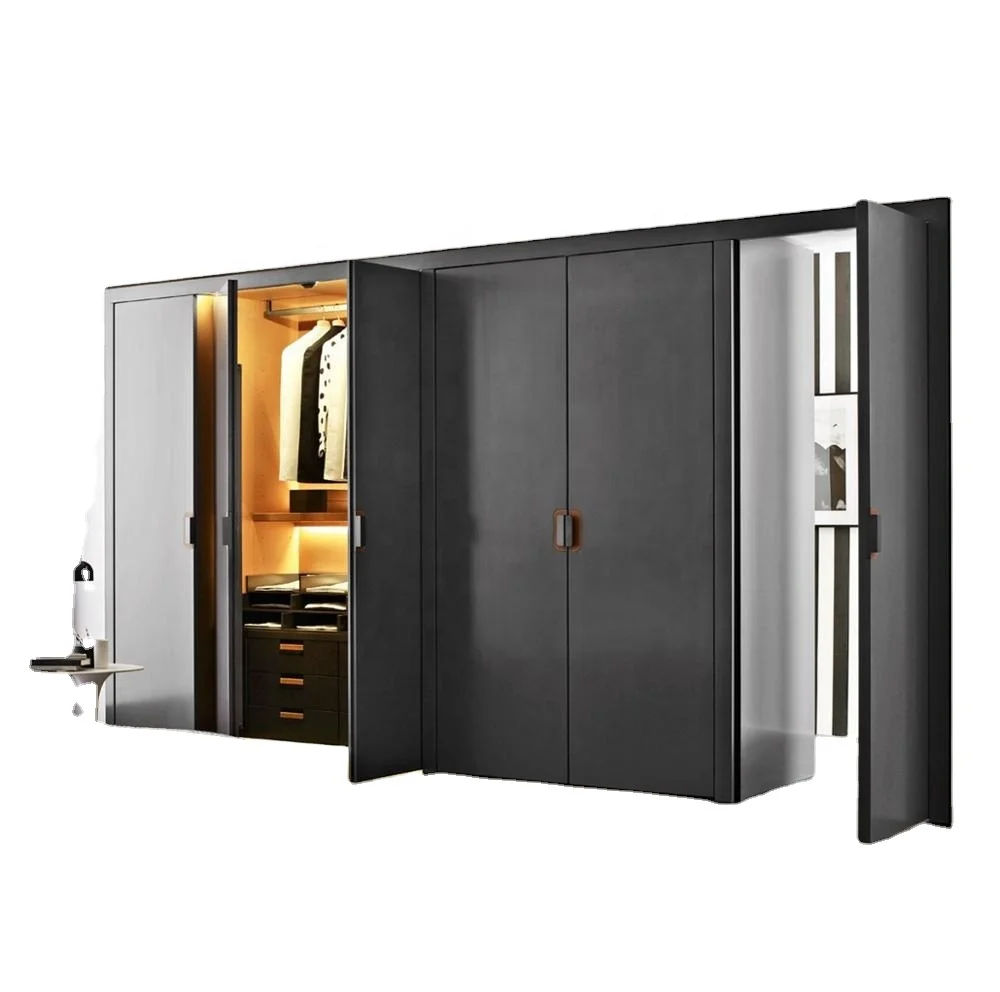 
Walk In Closet Custom Made Wardrobe Guangzhou Furniture Bedroom Designer Almari with Closet Organizers 