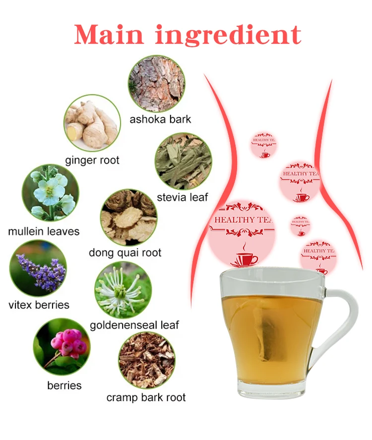 Fibroid Tea Uterus Cleaning Feminine Tea Warm Womb Detox Tea Buy