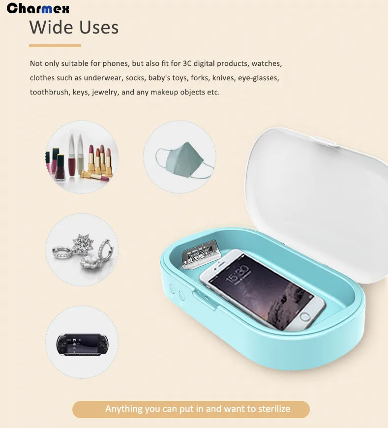 uv sterilizer for cell phone