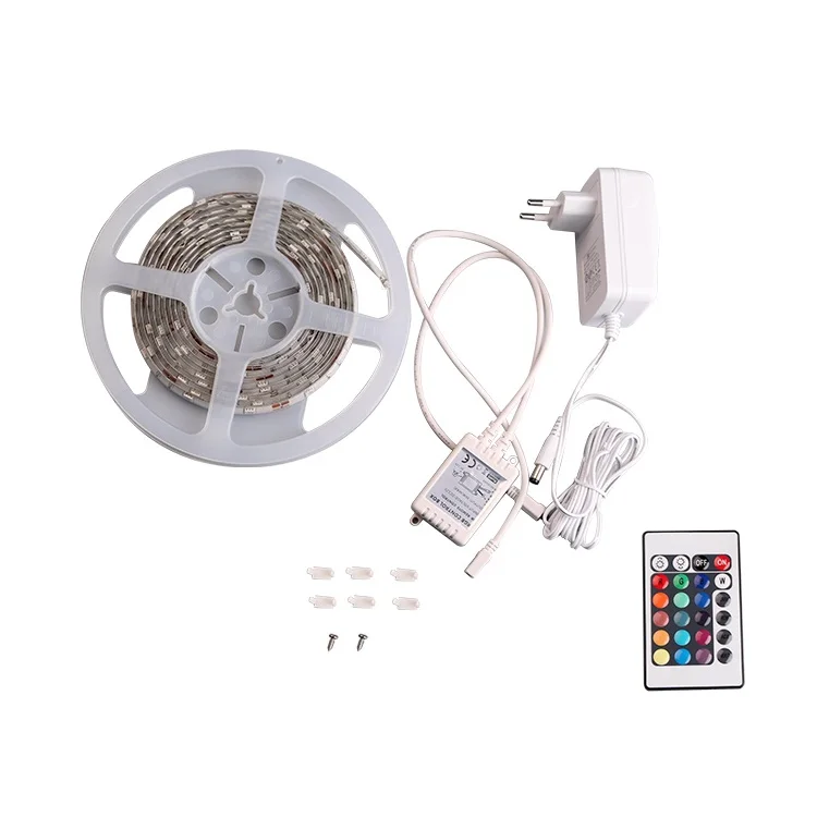 CE RGB led strip lights 5m 12v 5050 wholesale factory price