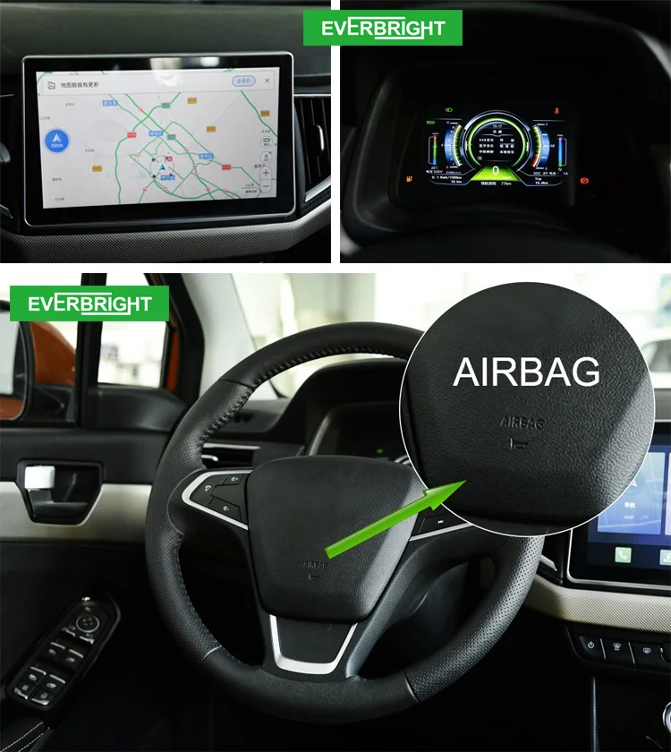 Automotives High Speed New Cars ABS /Airbag Electric Car Made in China