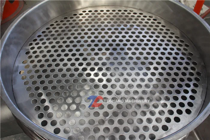 Stainless steel rotary vibrating screen/ circular vibrating sieve for starch