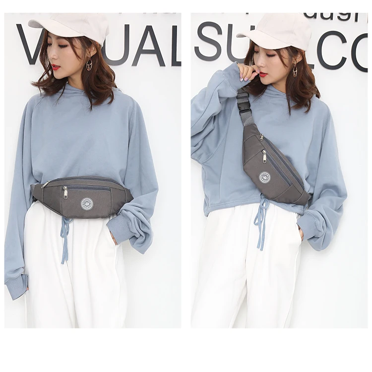 At stock hot sell waist bag Adjustable elastic sports waist  bag  China factory  fanny pack belt pouch running sports bum bag