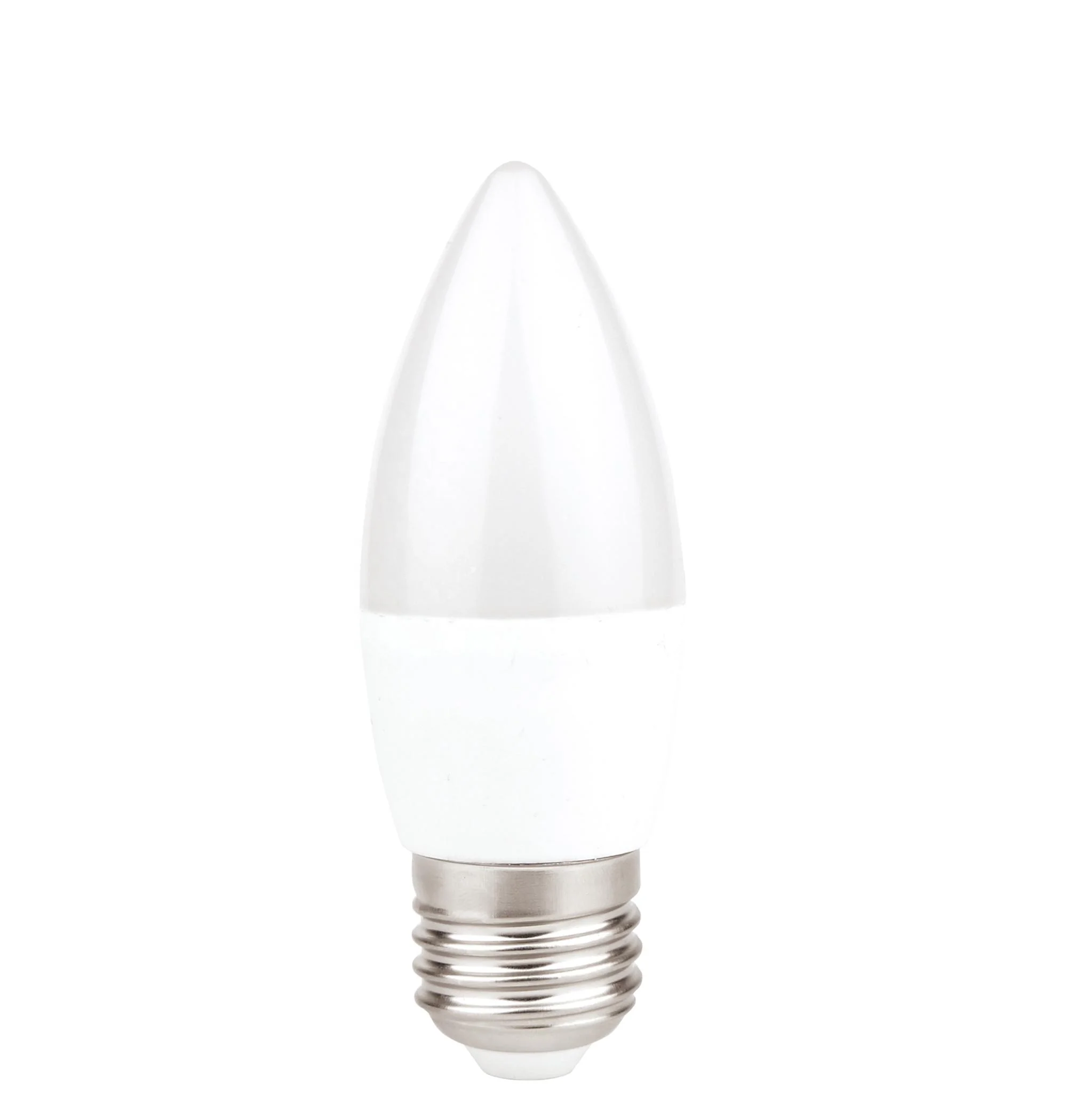 LED Bulb E27 E14 C37 5W 450LM lights 170-250V lampara plastic candle raw material