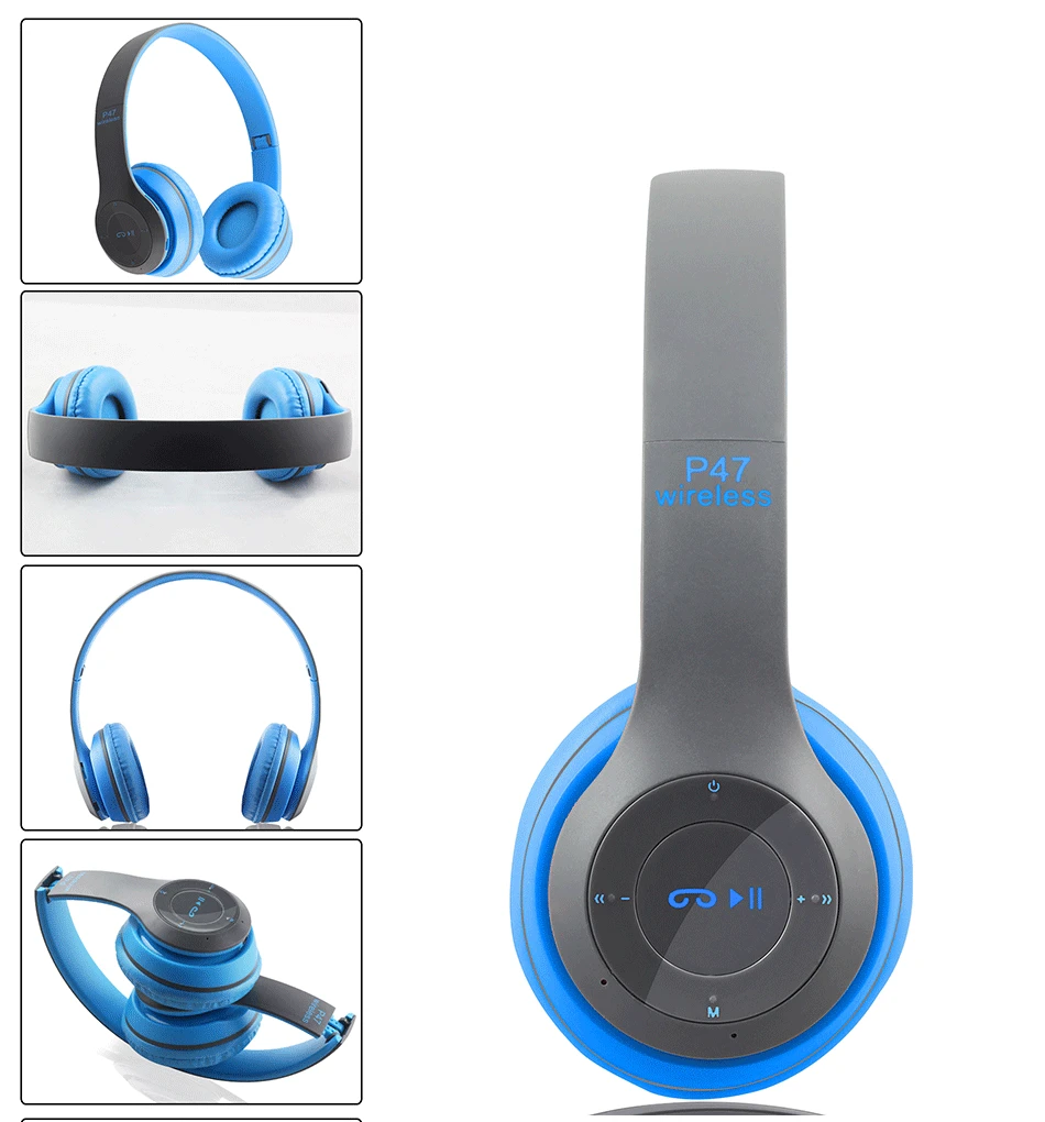 Innoliance P47 Over Ear Foldable Haedphone Wireless Headphone