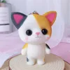 Personalized cute plush stuffed toys animal mini key chain