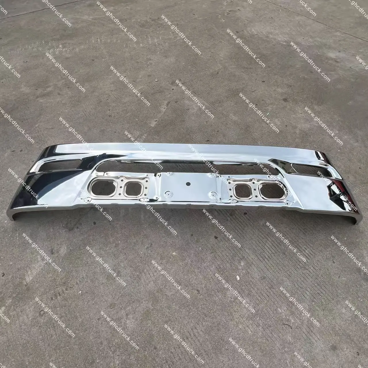product ghcd high quality chrome metal bumper for japanese trucks new condition for hino profia isuzu nissan mitsubishi plastic material-2