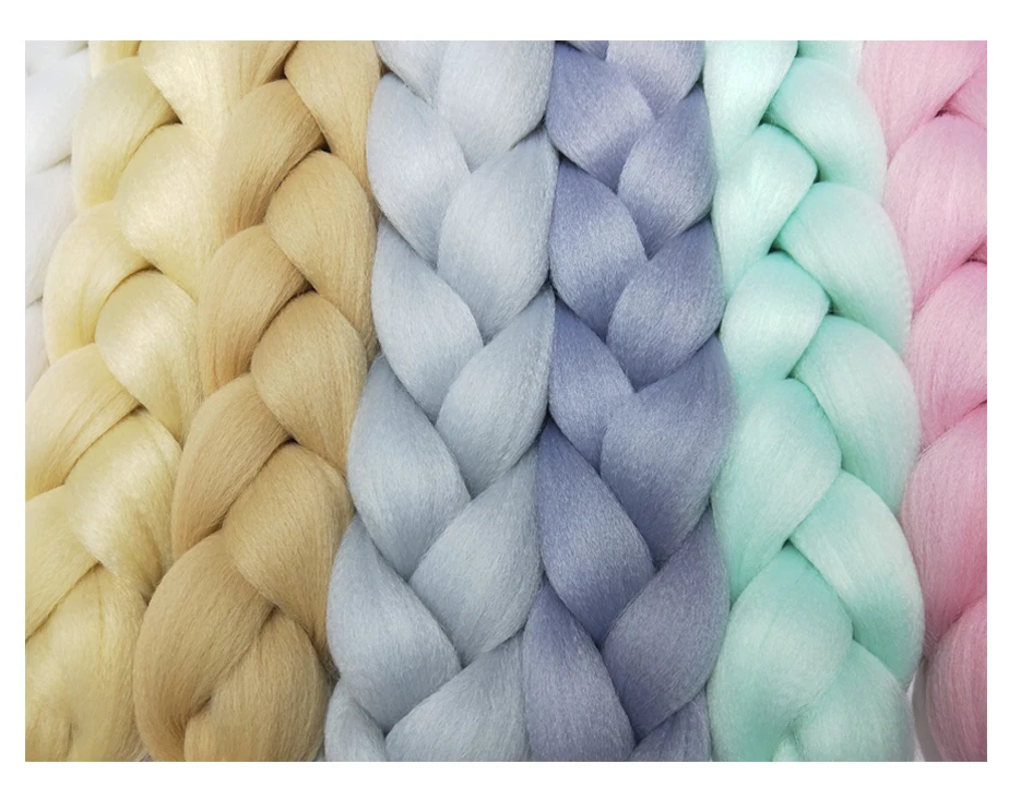 Braiding Hair One Piece Inch Synthetic Heat Fiber Braid 165g Piece Pure Color Crochet Jumbo Braid Hair Extensions Buy Braiding Hair Jumbo Hair Braid 3 Tone Ombre Braiding Hair Product On Alibaba Com