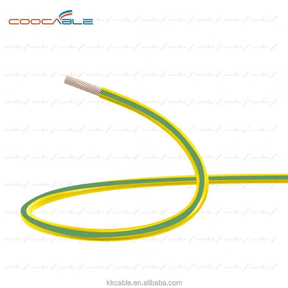 Earth Ground Wire Green Yellow Ground Cable - Buy Ground Wire Mesh