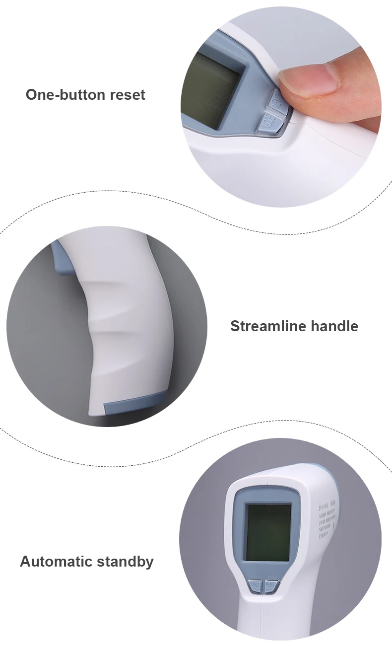 Cofoe Home Use Non Contact Mini Small Medical Infrared Baby Thermameter Gun Fever Infrarojo Thermometer
